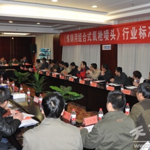 天水岷山公司《氧槍噴頭》行業(yè)標(biāo)準(zhǔn)通過(guò)審定(圖)