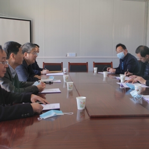 市領(lǐng)導(dǎo)蔣曉強(qiáng)調(diào)研公司新廠區(qū)建設(shè)項(xiàng)目